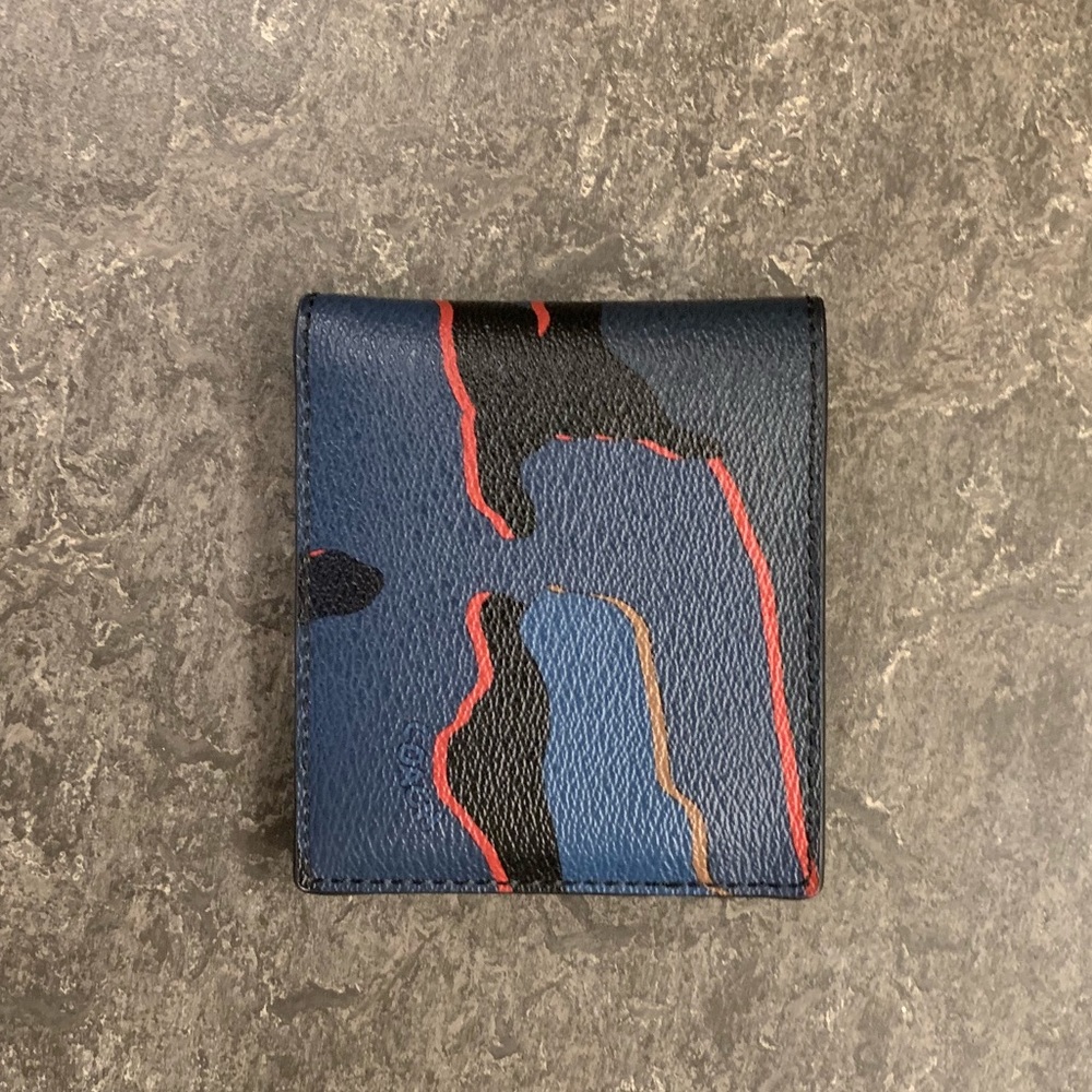 Coach Camo Bifold Wallet